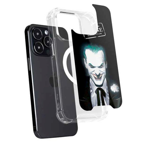 DC Comics The Joker Portrait by Alex Ross iPhone 16 Pro MagSafe Case